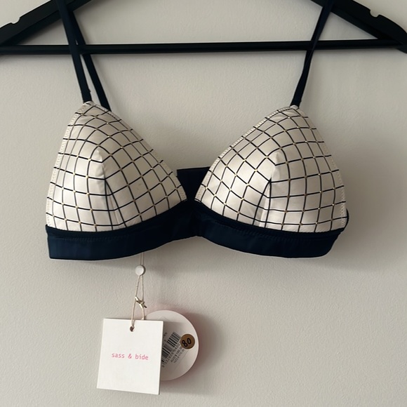 SASS & BIDE Ivory Symbol Of Our Past Soft Cup Bra NWT RRP$150 - Picture 9 of 15